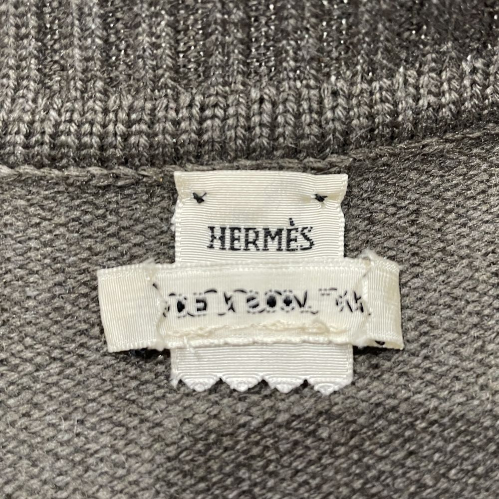 HERMES(エルメス) サイズ34 ニット ベルト付き ワンピース カシミヤ/牛革 レディース【中古A】20241206