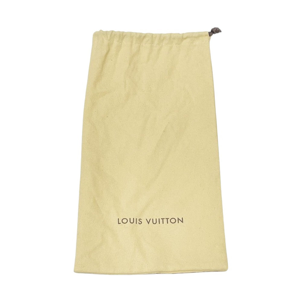 LOUIS VUITTON(ルイ・ヴィトン) サイズ35（JP23cm）トング ビーチ ダミエアズール サンダル レザー/ラバー レディース【中古B】20241205