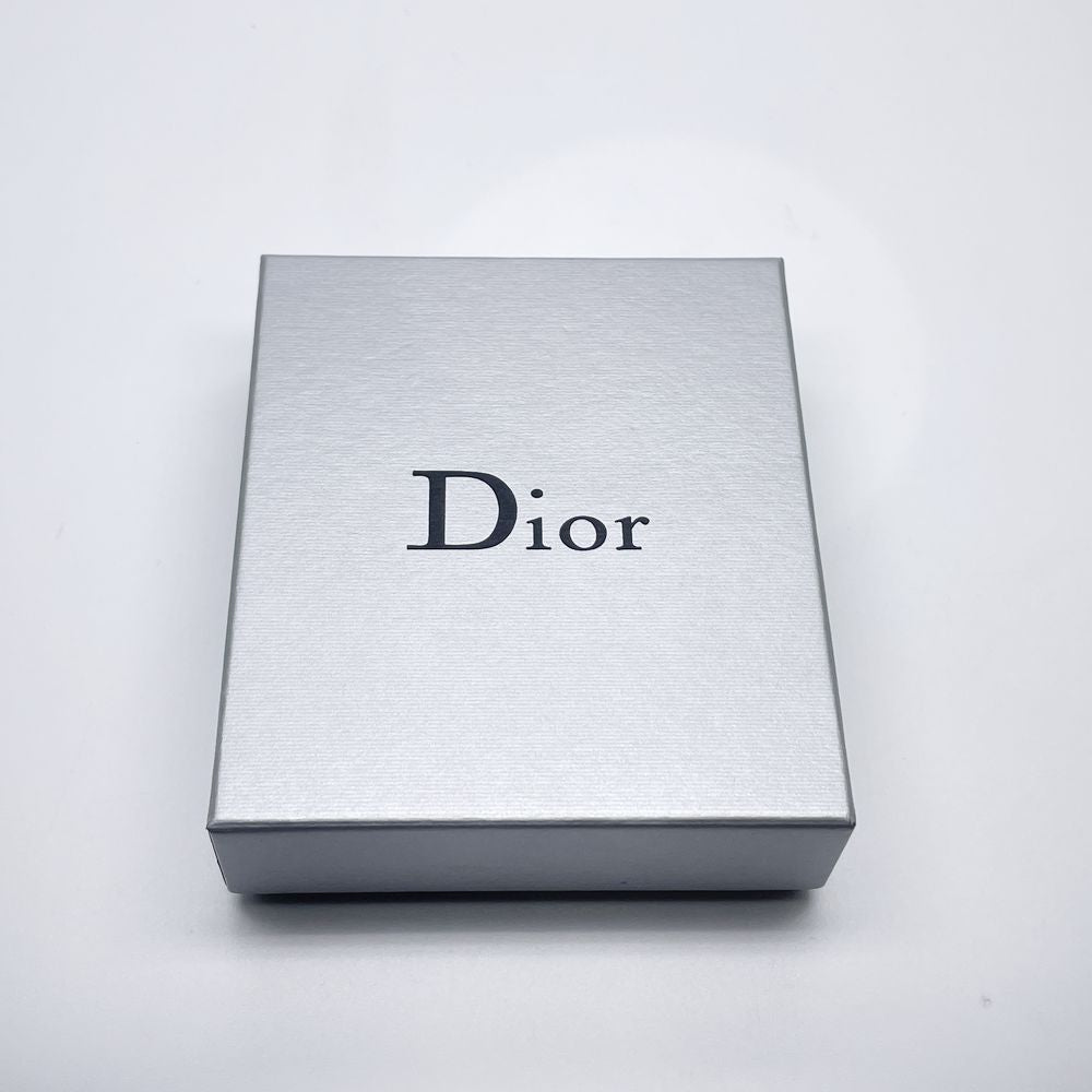 Christian Dior(クリスチャンディオール) リボン ロゴ チェーン ヴィンテージ ネックレス チョーカー メタル レディース【中古A】20241209