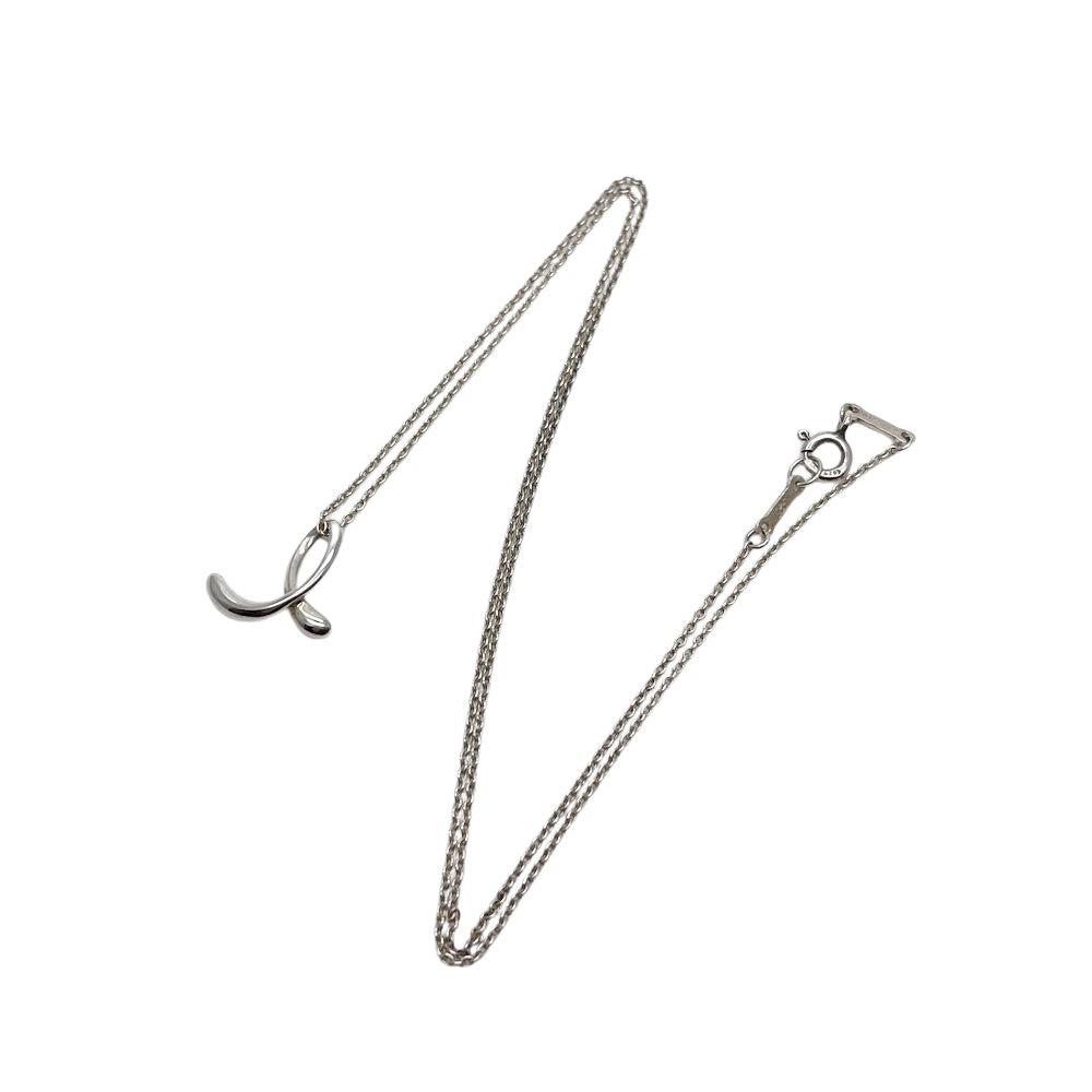 TIFFANY&Co.(ティファニー) イニシャル e ネックレス シルバー925 レディース【中古AB】20241218