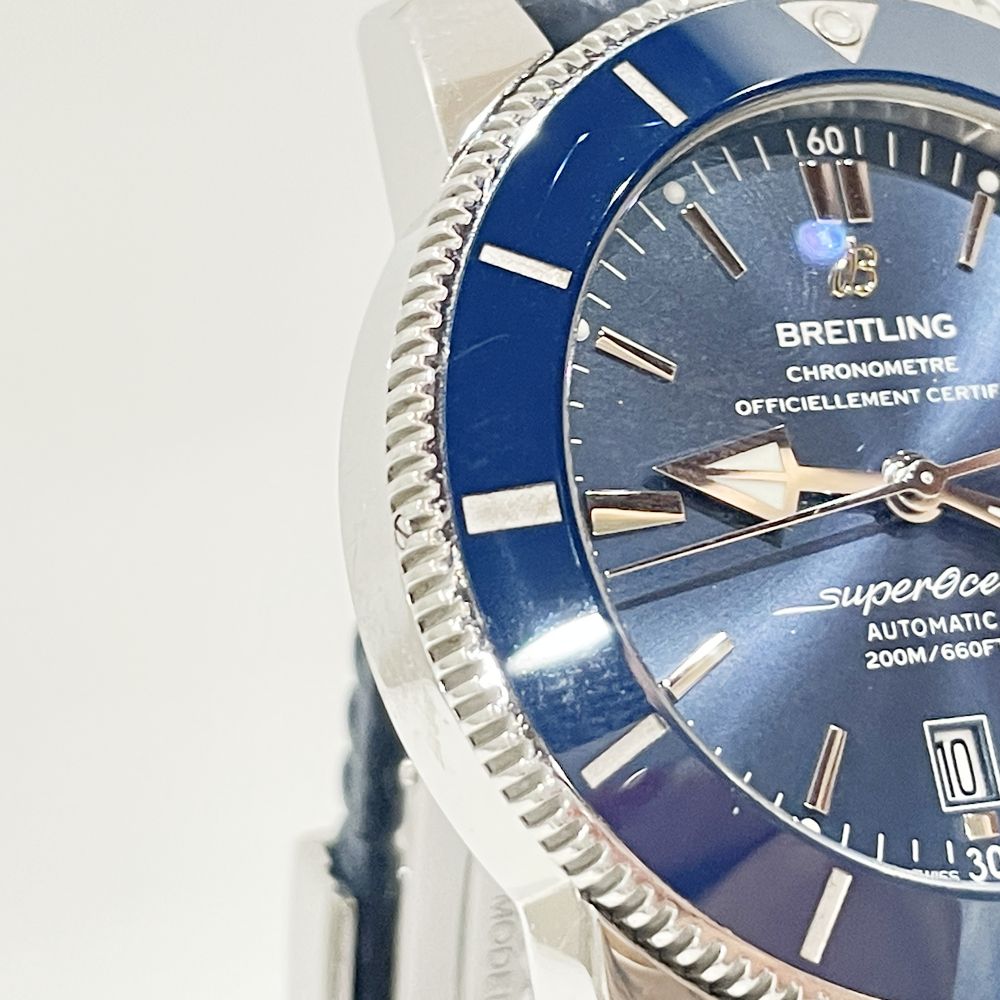 BREITLING(ブライトリング) スーパーオーシャン ヘリテージII 46 腕時計 ステンレススチール/ラバー メンズ【中古】20241207