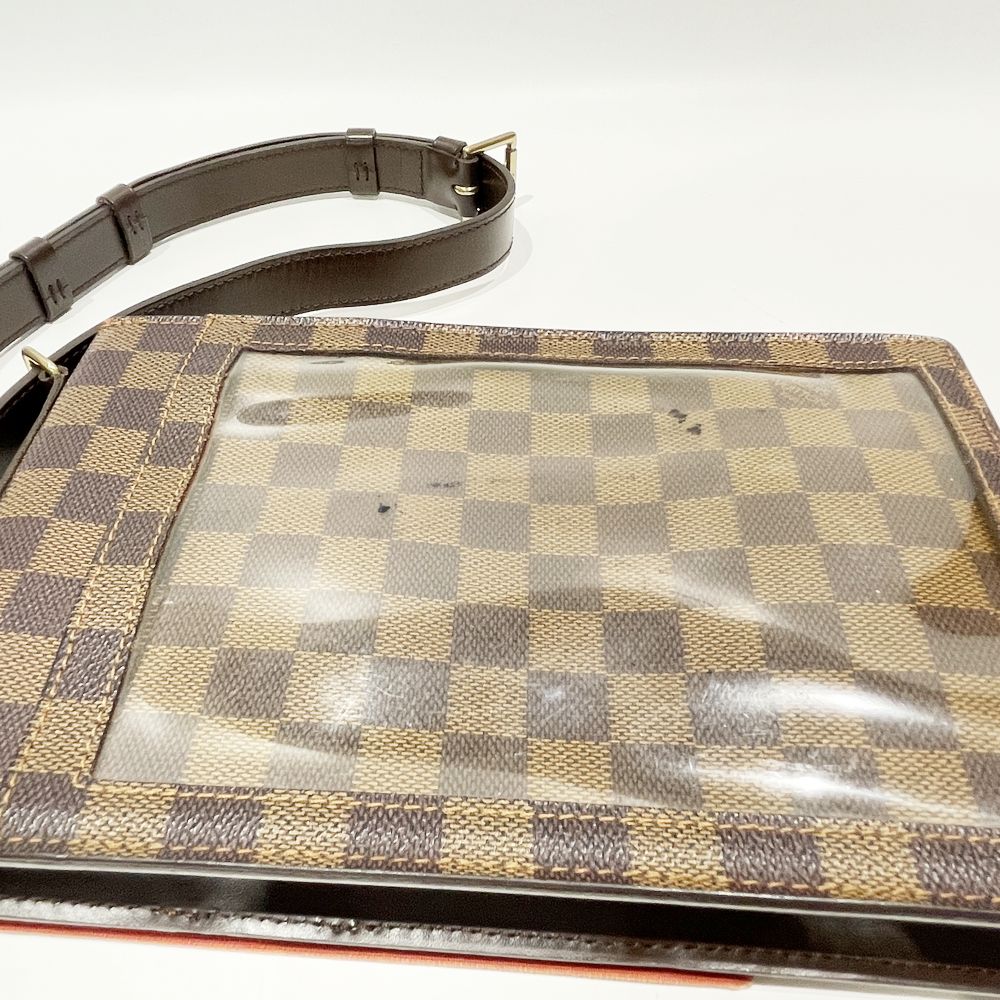 LOUIS VUITTON(ルイ・ヴィトン) ポートベロー 斜め掛け ダミエ ブロックチェック N45271 ショルダーバッグ PVCコーティングキャンバス ユニセックス【中古B】