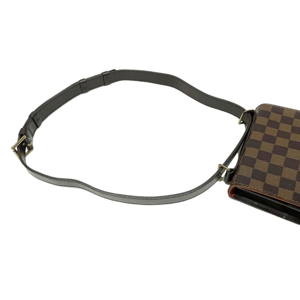 LOUIS VUITTON(ルイ・ヴィトン) ポートベロー 斜め掛け ダミエ ブロックチェック N45271 ショルダーバッグ PVCコーティングキャンバス ユニセックス【中古B】