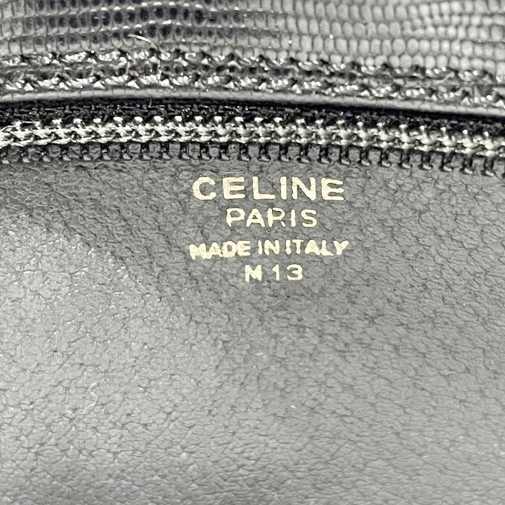 CELINE(セリーヌ) サークルロゴ クラッチ 大きめ ヴィンテージ ポーチ レザー レディース【中古AB】20241222