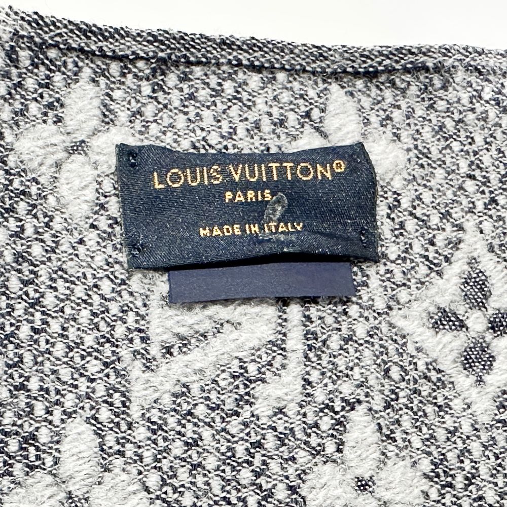 LOUIS VUITTON(ルイ・ヴィトン) マフラー・モノグラム クラシック フラワー ロゴ M70932 マフラー ウール/ ユニセックス【中古A】20241217