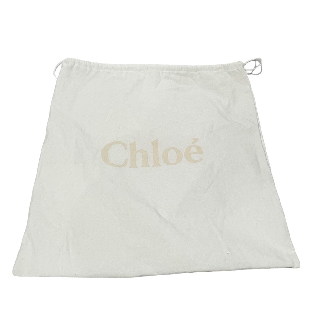 Chloe(クロエ) 定番 人気 ウッディ ミディアム CHC21WS383F37 トートバッグ フェルト/レザー レディース【中古A】20241221