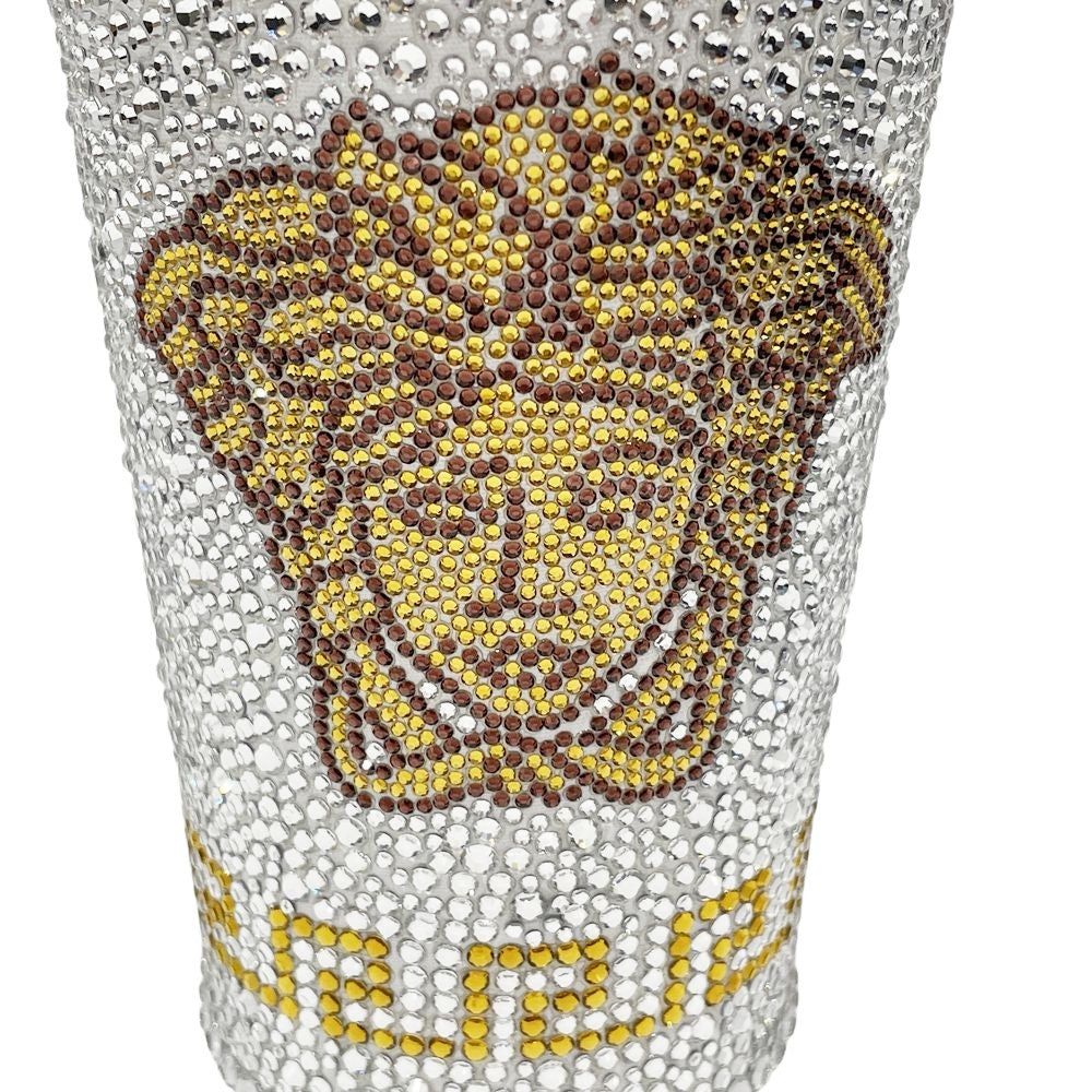 VERSACE(ヴェルサーチ) タンブラー クリスタル メドゥーサ トラベル カップ ロゴ ラインストーン /メタル ユニセックス【中古A】20241222