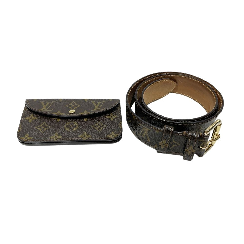 LOUIS VUITTON(ルイ・ヴィトン) サンチュール ポシェット ソロ 90/36 M6948W ウエストバッグ モノグラムキャンバス レディース【中古B】20241221