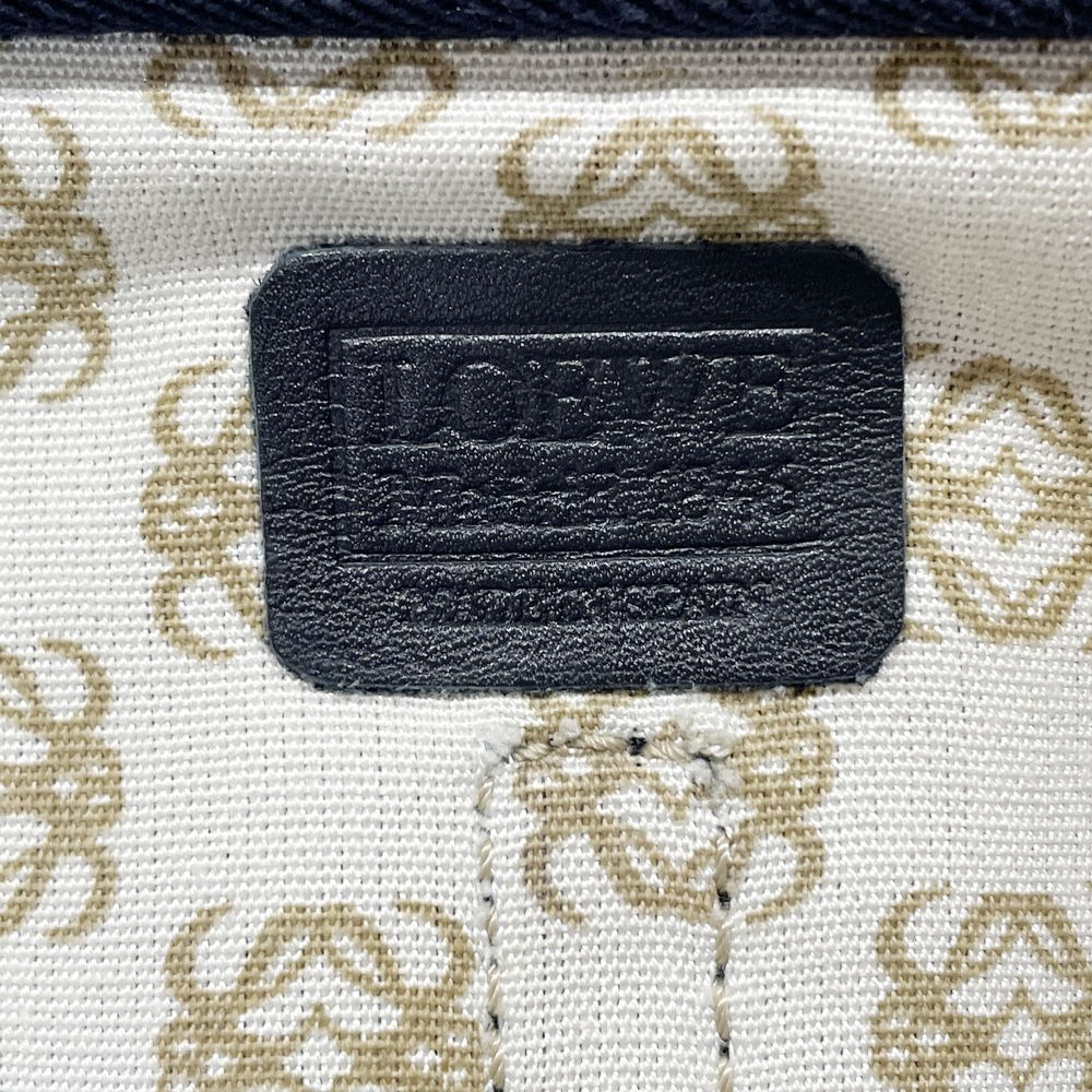 LOEWE(ロエベ) アナグラム 2WAY ヴィンテージ ビジネスバッグ レザー メンズ【中古B】20241222