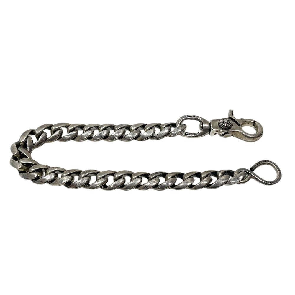 CHROME HEARTS(クロムハーツ) 1クリップ ショート クラシック ウォレットチェーン シルバー925 メンズ【中古】20241221