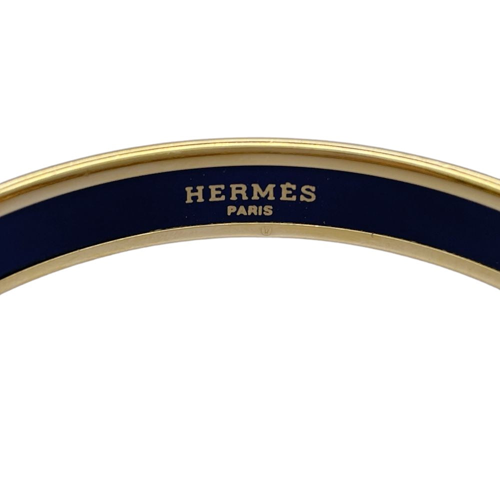 HERMES(エルメス) エナメルブレスレット ファン イルカ エマイユ バングル メタル ユニセックス【中古AB】20250107