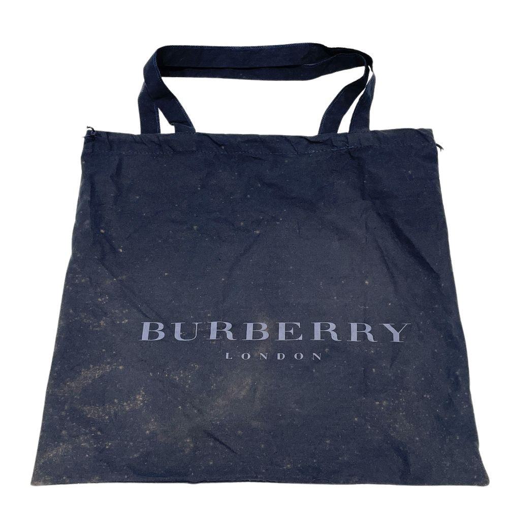 BURBERRY(バーバリー) ロンドン ロゴ プレート チェック 肩掛け ショルダーバッグ PVC/レザー レディース【中古AB】20241225