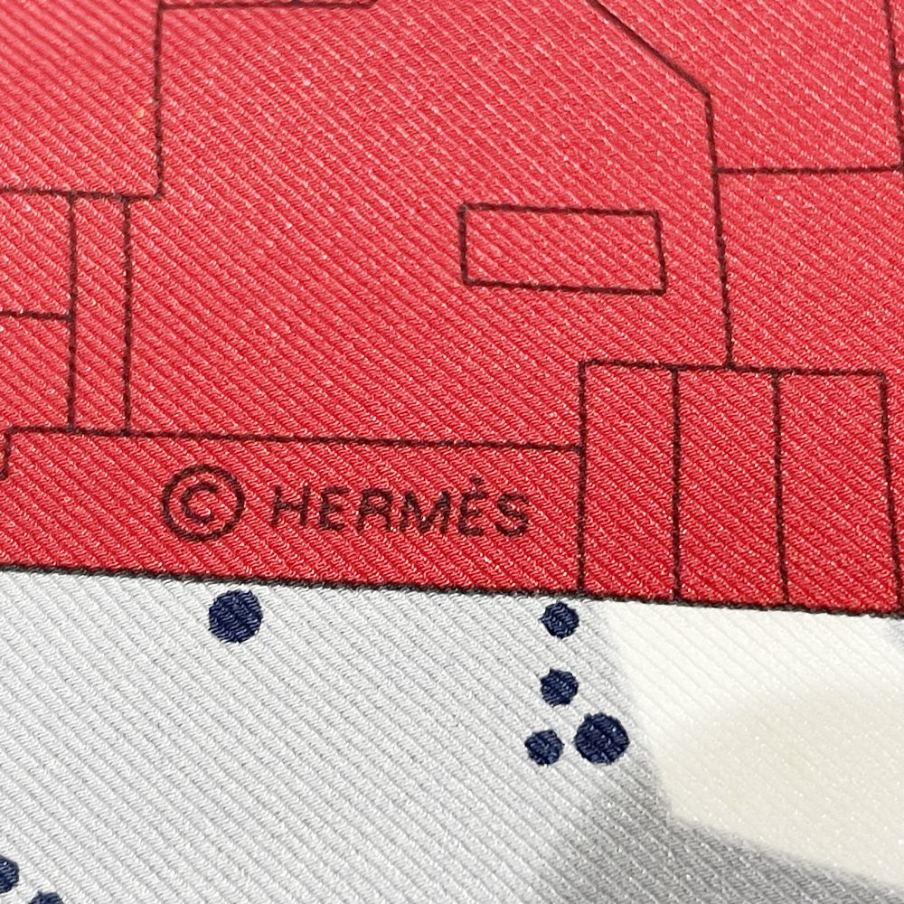 HERMES(エルメス) カレ90 VENDANGES ブドウの収穫 スカーフ シルク ユニセックス【中古A】20250109