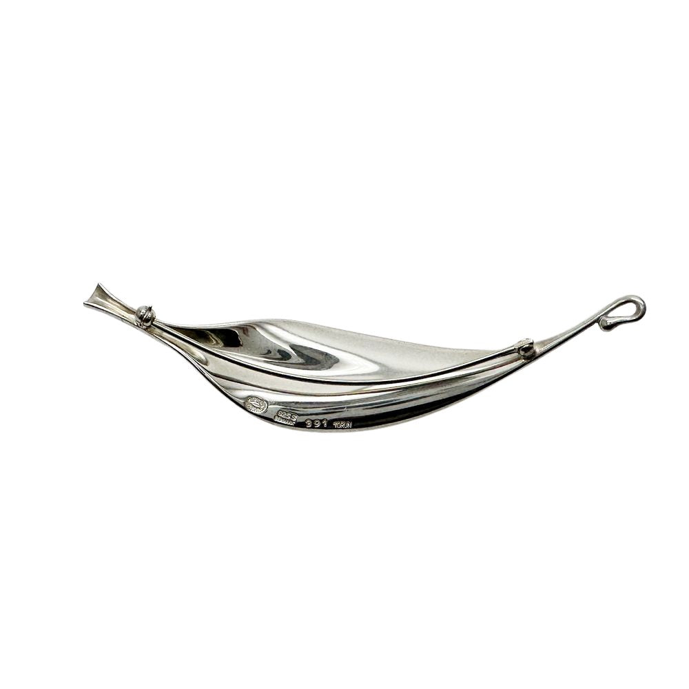 Georg Jensen(ジョージジェンセン) トールン 391 リーフ ブローチ シルバー925 レディース【中古】20241224