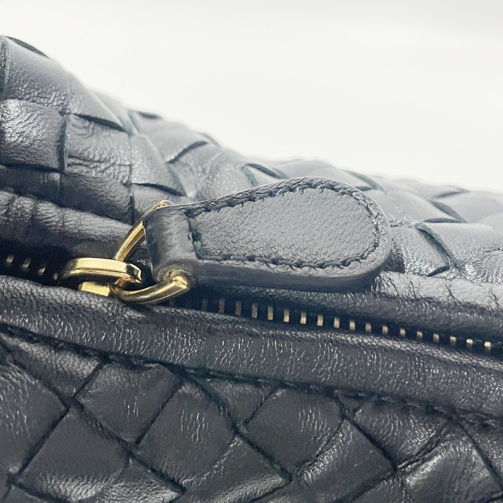 BOTTEGAVENETA(ボッテガヴェネタ) イントレチャート ホーボー セミショルダー 115653 ショルダーバッグ レザー レディース【中古AB】20250110