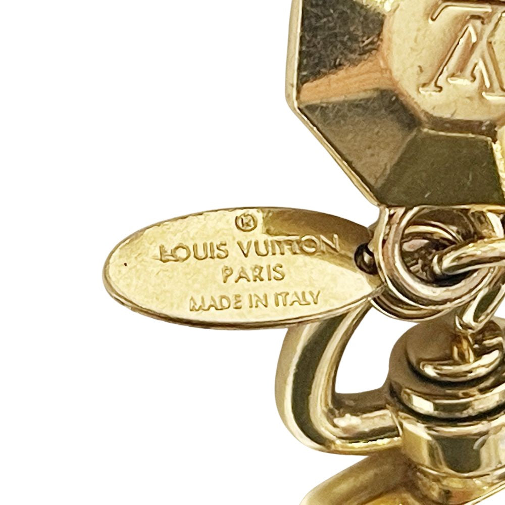 LOUIS VUITTON(ルイ・ヴィトン) キーホルダーLV ファセット ポルトクレ バッグチャーム M65216 キーリング メタル/ ユニセックス【中古B】20250110