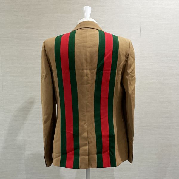 中古AB/使用感小】GUCCI グッチ シェリーライン ビー ミケーレ 2ボタン