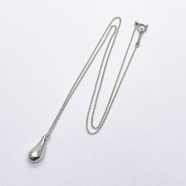 TIFFANY&amp;Co. Tiffany Elsa Peretti Tifa Drop Silver 925 Women's Necklace [Used B/Standard] 20375159