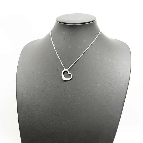 TIFFANY&Co.（ティファニー） オープンハート エルサペレッティ ネックレス シルバー925 レディース 【中古AB】 20230509