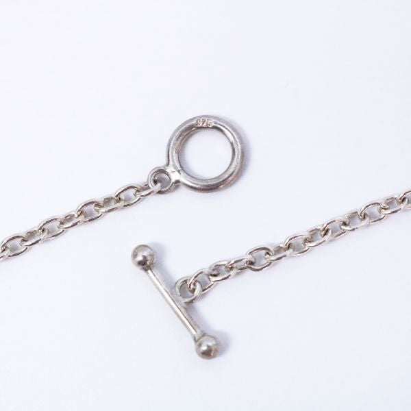 Georg Jensen Vintage Henning Koppel 125 Anchor Chain Necklace Silver 925 Unisex [Used B] 20221027