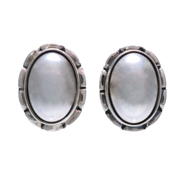 Georg Jensen Vintage Heritage Collection 2001 Earrings Silver 925 Women's [Used B] 20221027