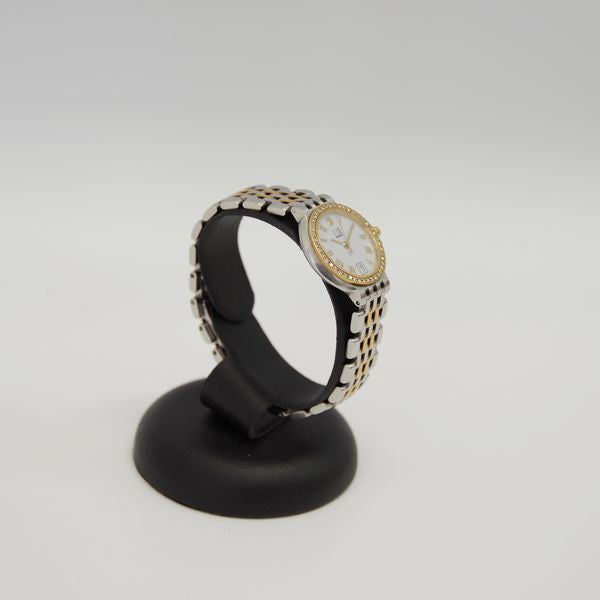 Dunhill Elite 钻石表圈手表 不锈钢/K18 黄金 女士腕表 [二手 AB] 20221122