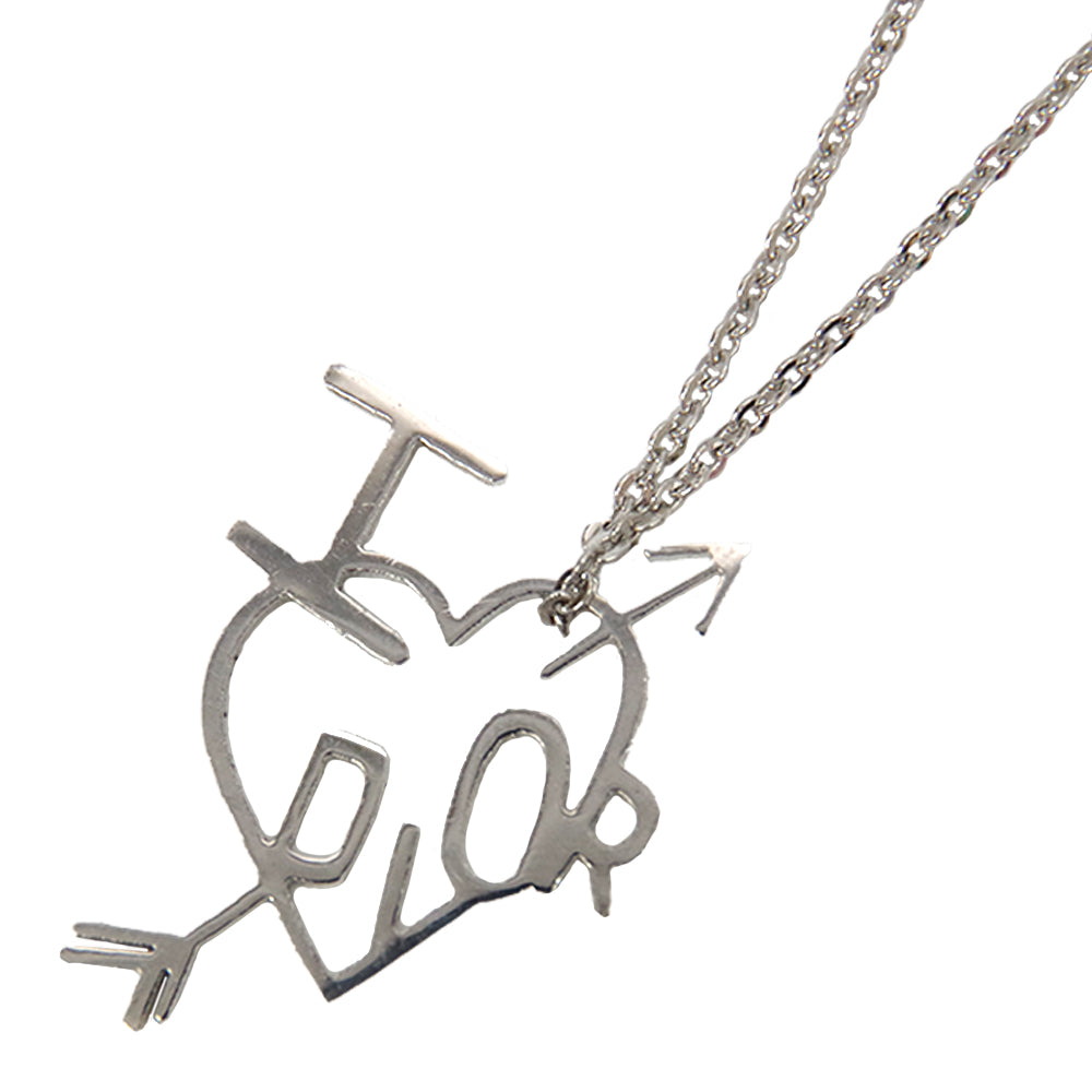 Christian Dior（クリスチャンディオール） ロゴ ハートアロー  ヴィンテージ ネックレス メタル レディース 【中古AB】 20230208