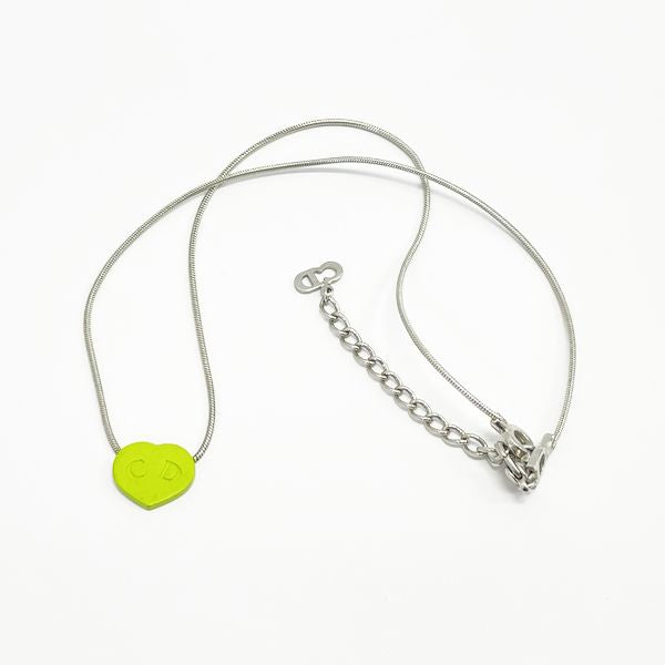 Christian Dior 心形图案项链塑料男女通用 [二手 B] 20230428