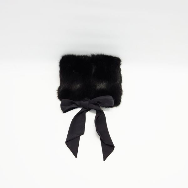 FENDI Good Condition Tippet Fur Ribbon Fur Muffler/Outer Material: 50% Mohair: 30% Viscose: 20% Nylon Lining: 100% Silk Women's [Used A] 20221209