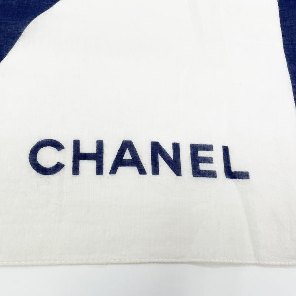 中古B/標準】CHANEL シャネル ヴィンテージ ココマーク 人 大判 総柄