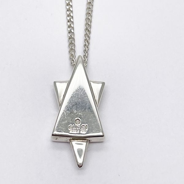 RvceShops Revival | Pre-Owned gucci star eye mug item | Silver Pre-Owned  Gucci Interlocking G Pendant Necklace
