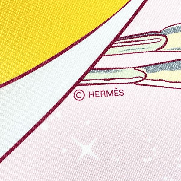 中古A/美品】HERMES エルメス カレ90 Space Derby スペースダービー