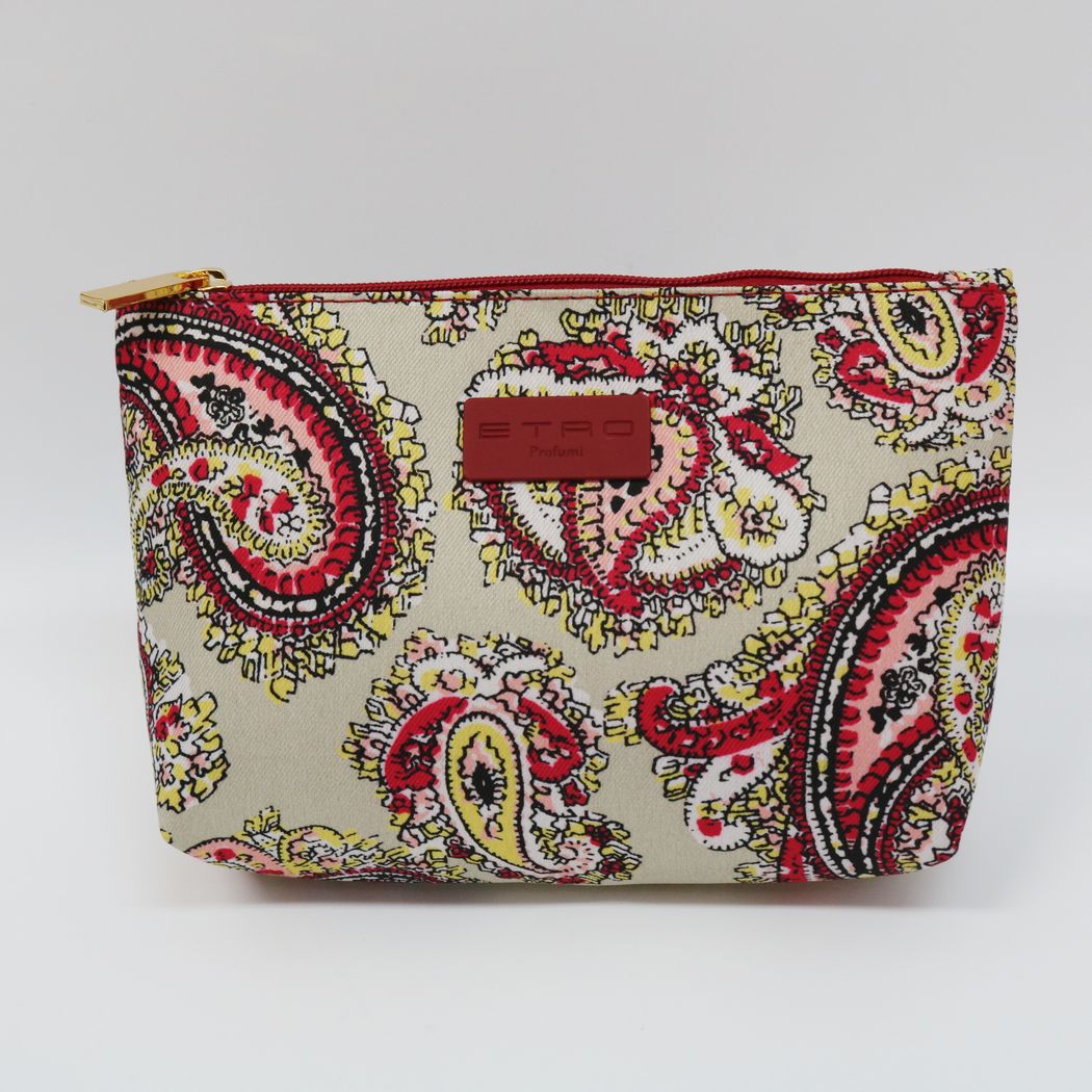 ETRO Paisley Mini Pouch 1359 Pouch Polyester Unisex [New Used SA] 20230119