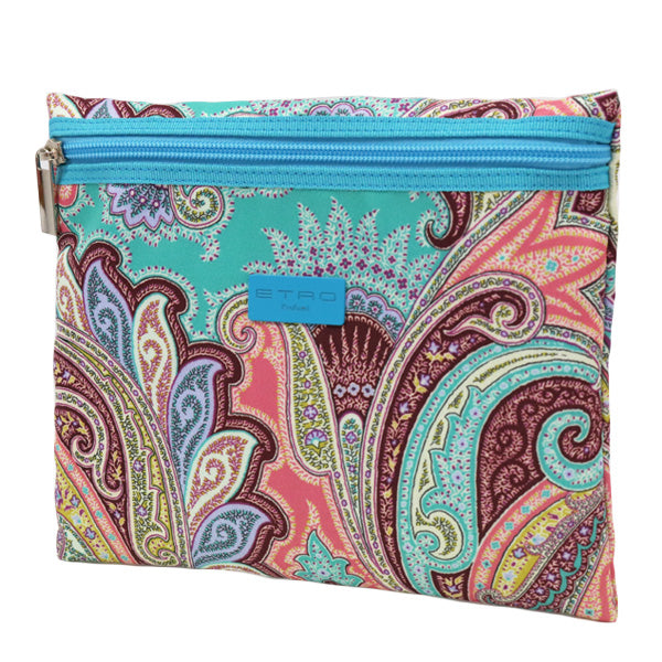 ETRO Paisley Multi Pouch Pouch Polyester Unisex [New Used SA] 20230120