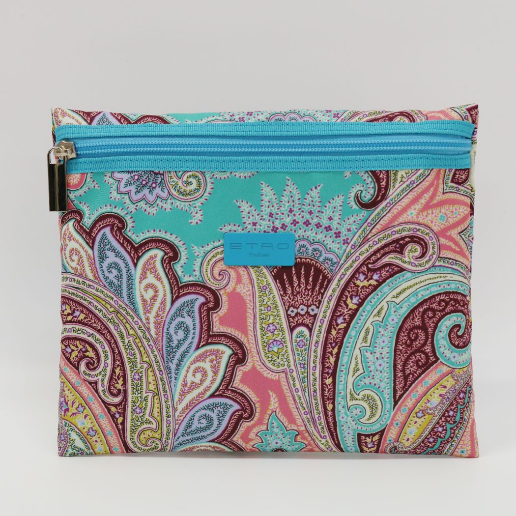 ETRO Paisley Multi Pouch Pouch Polyester Unisex [New Used SA] 20230120