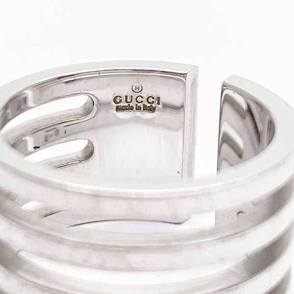 中古B/標準】GUCCI グッチ 4連 シルバー925 レディース リング・指輪 9