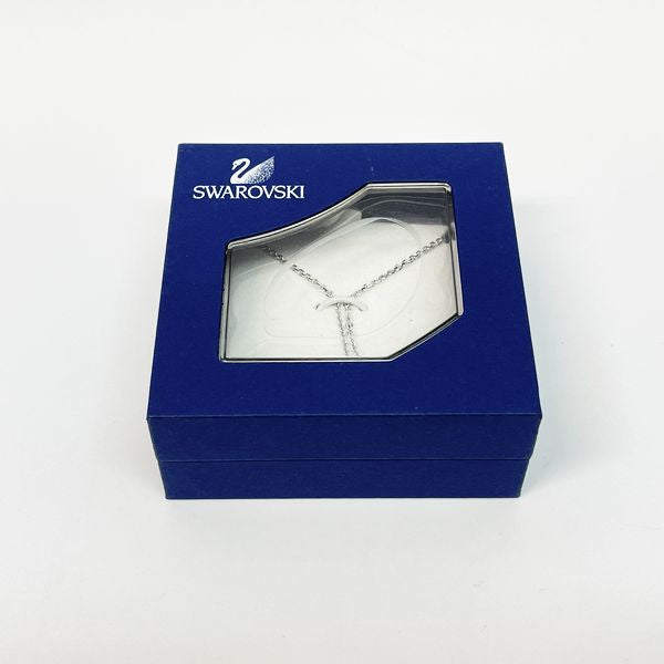 中古A/美品】SWAROVSKI スワロフスキー バード 鳥 ハートチャーム