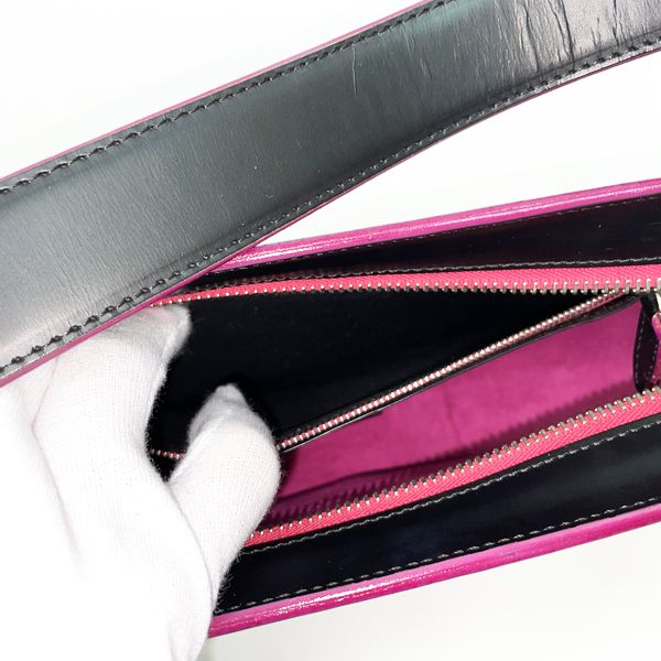 Gianni Versace Medusa Square Bicolor Vintage Shoulder Bag Leather Women's [Used AB] 20230228
