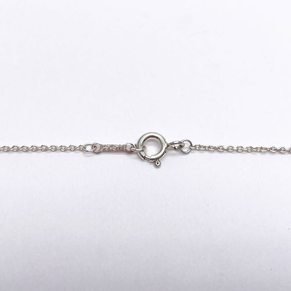 TIFFANY&amp;Co. Open Heart Necklace Silver 925 Women's [Used AB] 20230331