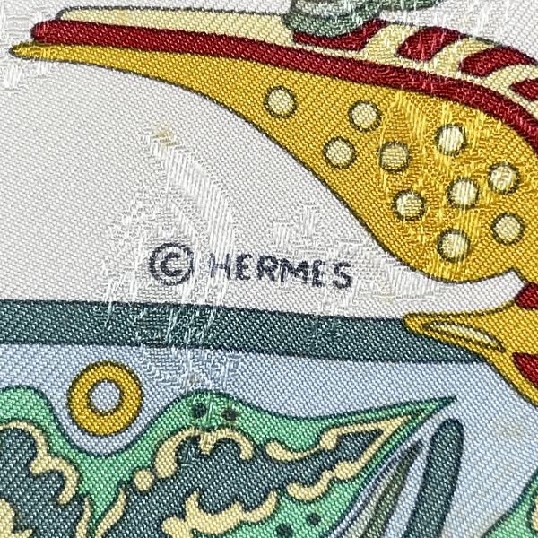 エルメス HERMES「CHAPEAU!」(帽子)柄　スカーフ