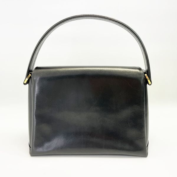 GUCCI G Hardware Turnlock One Handle Vintage Handbag Leather Women's [Used B] 20230322