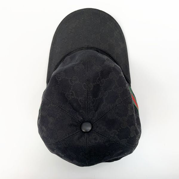 中古AB/使用感小】GUCCI グッチ 定番 人気 GGキャンバス シェリー