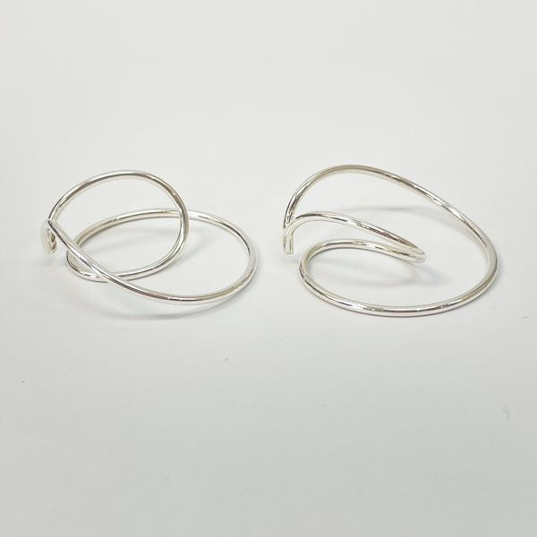 Georg Jensen Ear Cuff Earrings Silver 925 Unisex [Used AB] 20230227