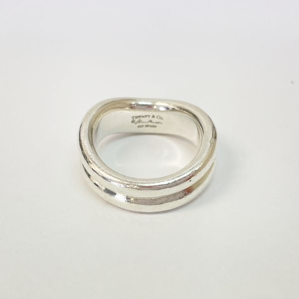 TIFFANY&amp;Co. (Rare) Elsa Peretti Semi Vintage Curve Wave No. 11 Ring Silver 925 Women's [Used B] 20230227