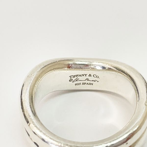 TIFFANY&amp;Co. (Rare) Elsa Peretti Semi Vintage Curve Wave No. 11 Ring Silver 925 Women's [Used B] 20230227