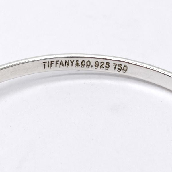 TIFFANY&amp;Co. Hook &amp; Eye Bangle Silver 925/K18 Yellow Gold Women's [Used B] 20230329