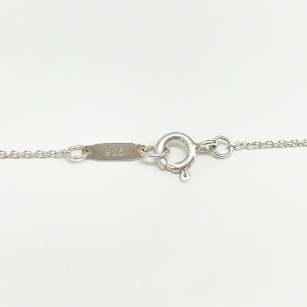 TIFFANY&amp;Co. Ribbon Necklace Silver 925 Women's [Used B] 20230413