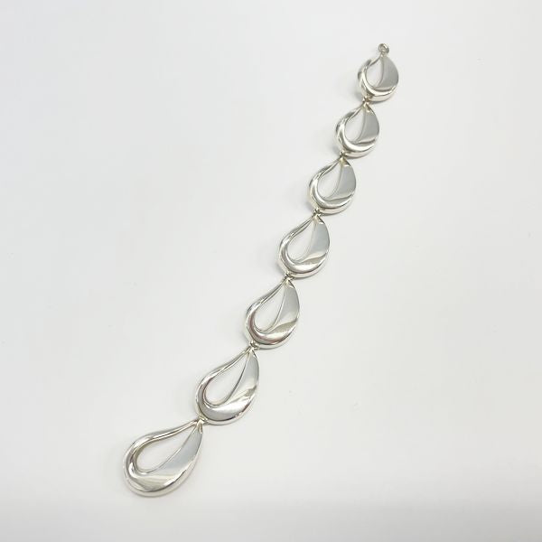Georg Jensen Hans Hansen Teardrop Bracelet Silver 925 Unisex [Used AB] 20230407