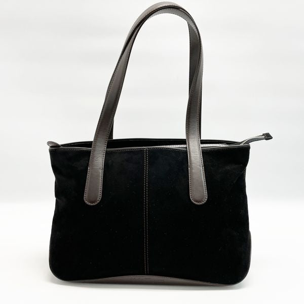 Salvatore Ferragamo Logo Simple Handbag Tote Bag Suede/Leather Women's [Used AB] 20231102