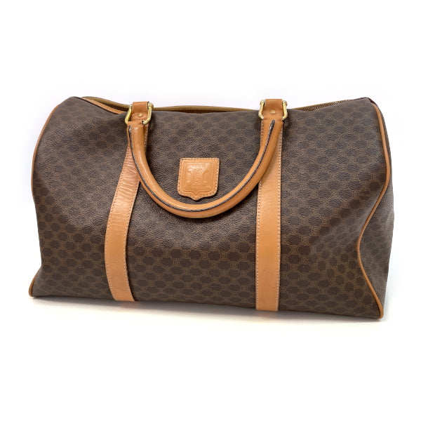 CELINE Macadam Handbag Vintage Boston Bag PVC/Leather Women's [Used B] 20230320